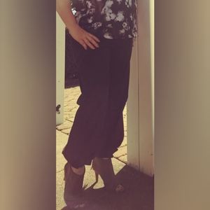 *Custom Tailored* Elastic Cuff Brushed Twill Jogger Trousers Brown 12